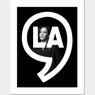 Comma La - Kamala Harris Posters and Art